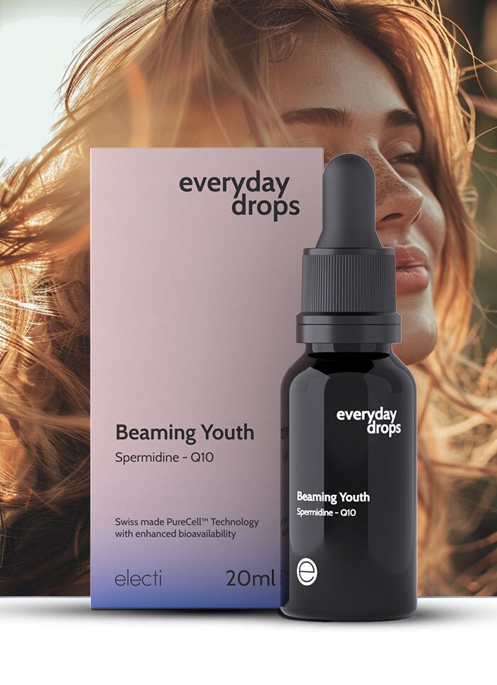 Electi Spermidin +Q10 Beaming Youth Original Neu Ovp von RootHealthBeauty