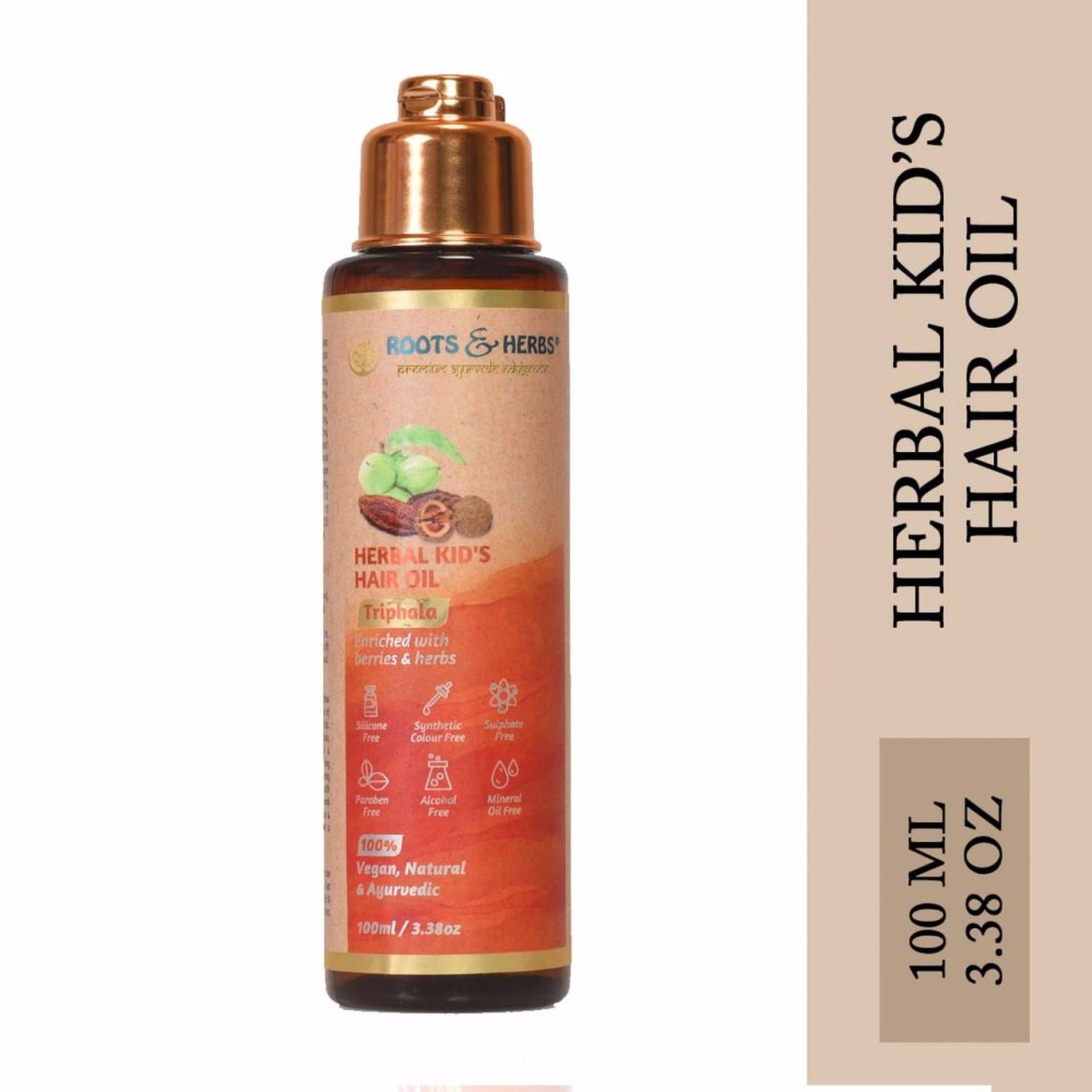 Roots & Herbs Kräuter Kinder Haaröl | 100Ml von Rootsandherbsindia