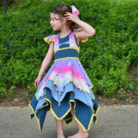 AmazingStarfruitDress von Rosalieb & Wildblau