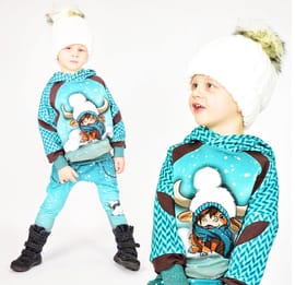 BaggyHood Kids von Rosalieb & Wildblau