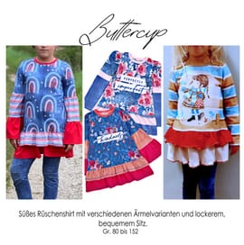 Rüschenshirt Buttercup von Rosalieb & Wildblau