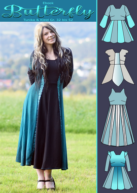 Tunika & Kleid Butterfly von Rosalieb & Wildblau