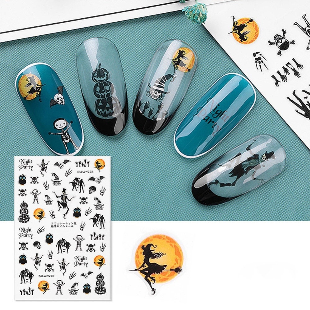 "Selbstklebende Nagelsticker " Halloween Theme ." von RoseBudsDesignGoods