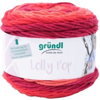 Gründl Wolle "Lolly Pop" - Wild Cherry Swirl, Farbe 07 von Rot