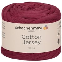 Schachenmayr "Cotton Jersey" - Weinrot von Schachenmayr