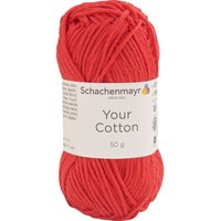 Schachenmayr "Your Cotton" - Tomato von Rot