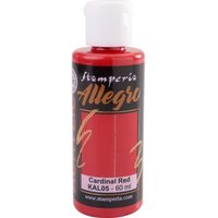 Stamperia "Allegro Acrylic" - Cardinal Red von Stamperia