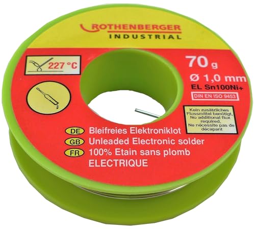 ROTHENBERGER Industrial Bleifreies Elektroniklot 70g, 1000002349 von Rothenberger