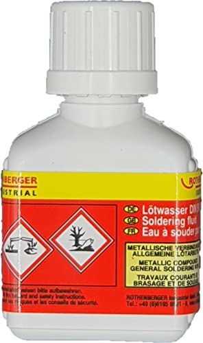 Rothenberger Industrial Lötwasser | Weichlöten | Löten | 24 ml | Flussmittel | 035719E von Rothenberger