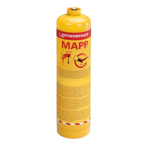 ROTHENBERGER MAPP-Gas HPC, 7/16"-EU, Vers. A | 035521-A | Gas, Gaskartusche, MAPP Gas von Rothenberger