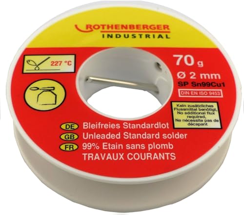 ROTHENBERGER Industrial Bleifreies Standardlot 70G, Silber 1000002354 von Rothenberger