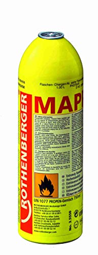 ROTHENBERGER Industrial Mapp Gas Brenngas-Kartusche, 750 ml, 035551-A von Rothenberger