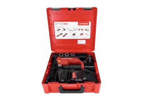 ROTHENBERGER ROMAX COMPACT III AMPShare, Basic Set 1, 2x2Ah Akku | 1000004272 | Pressen, Pressmaschine, Presszange, hydraulisch, elektro-hydraulisch, elektrohydraulisch, akku-betrieben von Rothenberger