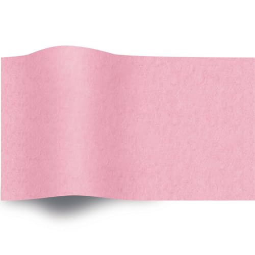 Seidenpapier 50x70cm Hellrosa 240 Blatt - Seidenpapier Rosa - Tissue Paper - Verpackungsmaterial - Seidenpapier zum verpacken - Geschenkpapier decoupage von Rotim.nl