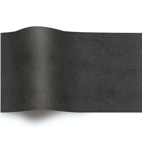 Seidenpapier 50x70cm Schwarz 240 Blatt - Seidenpapier Schwarz - Tissue Paper - Verpackungsmaterial - Seidenpapier zum verpacken - Geschenkpapier decoupage von Rotim.nl