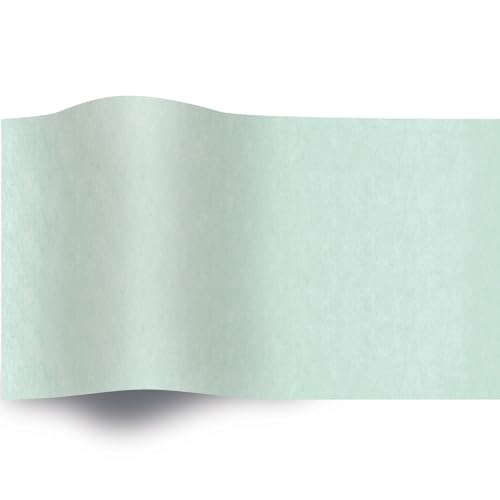 Seidenpapier 50x76cm Cool Mint 480 Blatt - Seidenpapier Grün - Tissue Paper - Verpackungsmaterial - Seidenpapier zum verpacken - Geschenkpapier decoupage von Rotim.nl