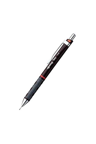 Rotring 3 Stück Druckbleistift Ende Tikky Feinminenstift Grip Gummi 1,0 mm schwarz von rOtring