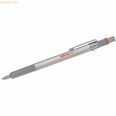 Rotring Kugelschreiber 600 M silber von Rotring