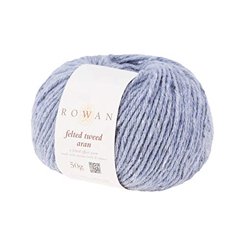 Rowan 9802116-00765 Handstrickgarn, 50% Wolle, Viskose, 25% Alpaka, Scree, onesize von Rowan