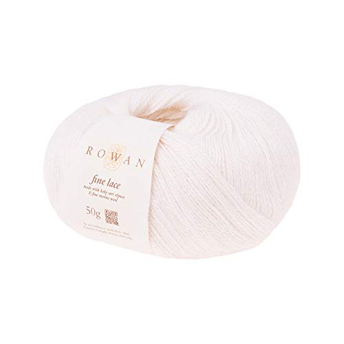 Rowan 9802140-00944 Handstrickgarn, 80% Alpaka, 20% Wolle, White, onesize von Rowan