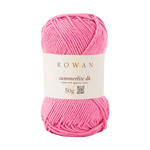 Rowan 9802191-00455 Handstrickgarn, 100% Baumwolle, Fuchsia, OneSize von Rowan