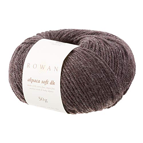 Rowan 9802210-00211 Handstrickgarn, Alpaka, Charcoal, onesize von Rowan