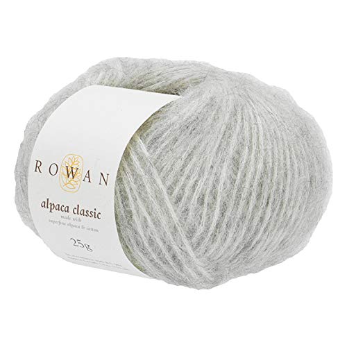 Rowan 9802214-00101 Handstrickgarn, 57% Alpaka, 43% Baumwolle, Feather, onesize, 120 Meter von Rowan