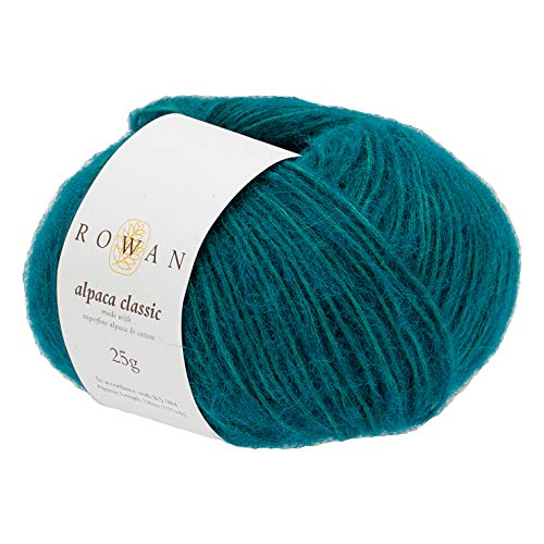 Rowan 9802214-00108 Handstrickgarn, 57% Alpaka, 43% Baumwolle, Verdigris, onesize, 50 Gramm von Rowan