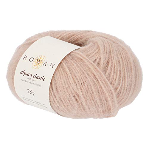 Rowan 9802214-00116 Handstrickgarn, 57% Alpaka, 43% Baumwolle, SoftSatin, onesize, 50 Gramm von Rowan