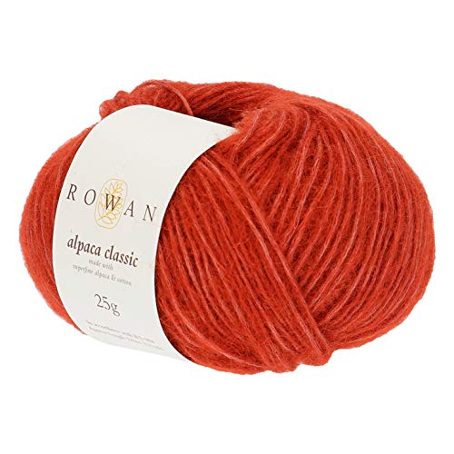 Rowan 9802214-00119 Handstrickgarn, 57% Alpaka, 43% Baumwolle, Copper Clay, onesize, 50 Gramm von Rowan