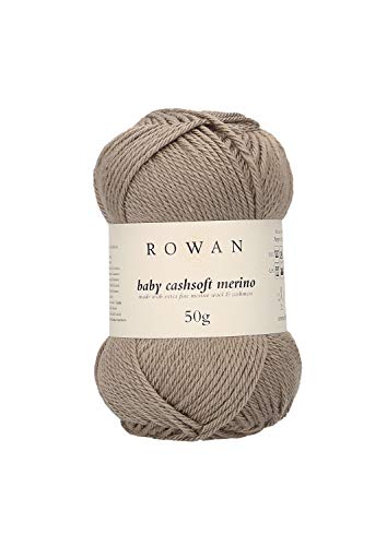 Rowan 9802218-00104 Handstrickgarn, 57% Wolle, 33% Polyacryl, 10% Kaschmir, Taupe, onesize von Rowan