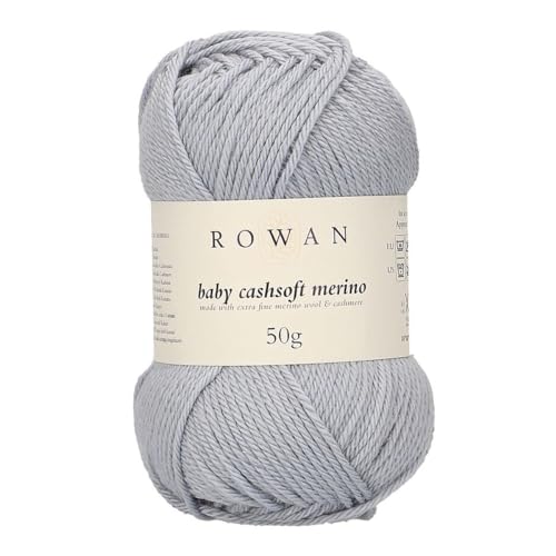 Rowan 9802218-00107 Handstrickgarn, 57% Wolle, 33% Polyacryl, 10% Kaschmir, Baby Blue, onesize von Rowan