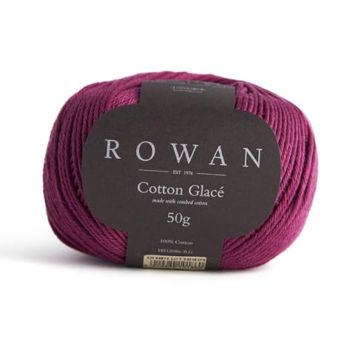 Rowan Cotton Glacé Petunia Garn, 100% Baumwolle, 50 g von Rowan