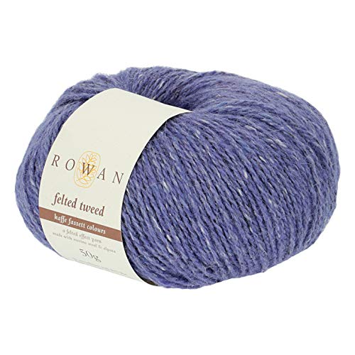 Rowan Z036000-00201 Handstrickgarn, 50% Wolle, Viskose, 25% Alpaka, Iris, onesize, 50 Gramm von Rowan