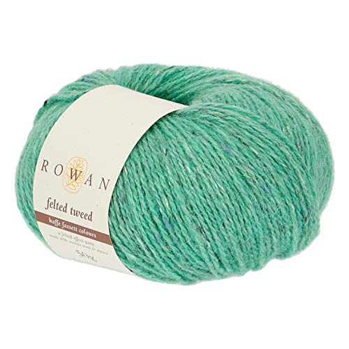 Rowan Z036000-00204 Handstrickgarn, 50% Wolle, Viskose, 25% Alpaka, Vaseline Green, onesize, 7 stück von Rowan