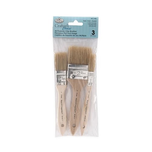 Royal Brush Crafter's Choice Splitter-Pinsel-Set, 3 Stück, klein bis mittel von Royal Brush