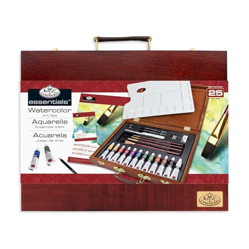 Royal Brush Holz Box Art Set Aquarellzeichnung 25-teilig von Royal Brush