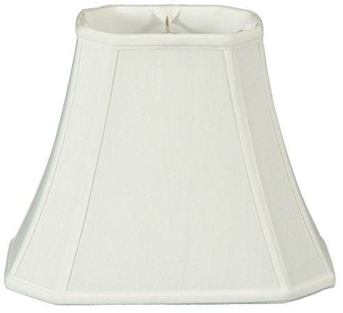 Royal Designs Lampenschirm, rechteckig, geschnitten, Weiß, 7 x 10 x 12,25 x 18 x 13,25 cm von Royal Designs, Inc.