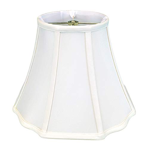 Royal Designs Lampenschirm für Außenecke mit Muschelmuster, weiß, 9 x 16 x 12 von Royal Designs, Inc.
