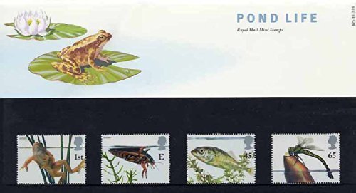 2001 Pond Life Stempel Präsentationspaket Royal Mail von Royal Mail