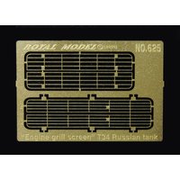 Engine grill screen T34 von Royal Model