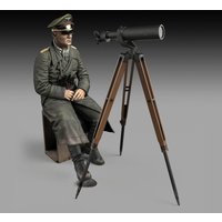 Erwin Rommel with tripod telescope (75mm) von Royal Model