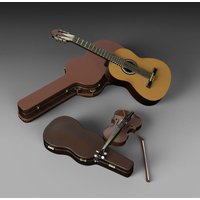 Guitar and violin von Royal Model