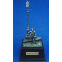 Italian Officer Btg. Azzurro (with base) WWII von Royal Model