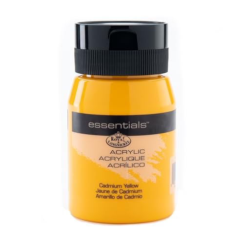 Royal & Langnickel RAA-5108 Essentials Acrylfarbe 500 ml Cadmium Yellow von Royal & Langnickel