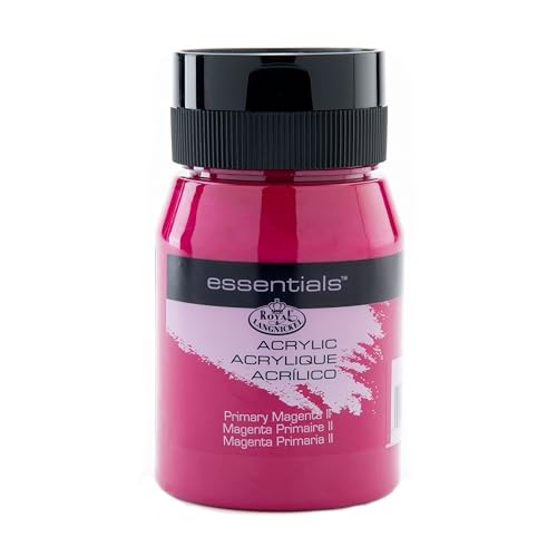 Royal & Langnickel RAA-5122 - Essentials 500 ml Acrylfarbe, primärmagenta von Royal & Langnickel