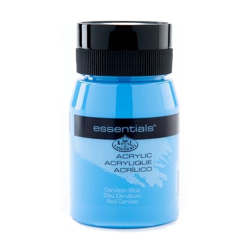 Royal & Langnickel RAA-5143 Essentials Acrylfarbe 500 ml Cerulean Blue von Royal & Langnickel