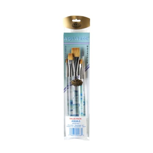 Royal & Langnickel RAQUA-5 - Aqualon 5-teiliges Pinsel Set von Royal & Langnickel