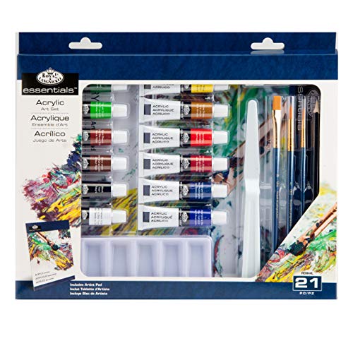 Royal & Langnickel RD844 - Essentials Acrylfarben Art Set von Royal & Langnickel