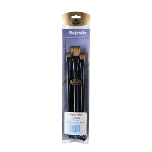 Royal & Langnickel RMAJ-5 - Majestic 5-teiliges Pinsel Set Premium von Royal & Langnickel